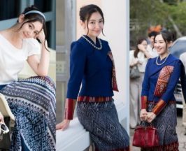เบลล่า ราณี ลุคผ้าไทยพื้นเมือง สวยประจักษ์สายตายืนหนึ่ง