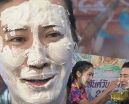 ทำกันลง! หมวยอริสรา ตัวแทนหมู่บ้าน ปะแป้งกรรชัยยับคาจอ!