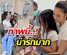 เเบงค์ พชร เผยโมเมนต์อบอุ่น โบว์ กอดปลอบลูกสาวต้องฉีดวัคซีน
