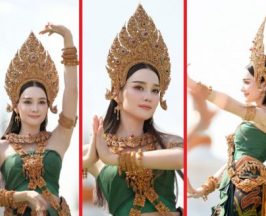 เปิดลีลาอ่อนช้อย เดียร์น่า รำถวายสิ่งศักดิ์สิทธิ์ ยอดไลก์ถล่ม