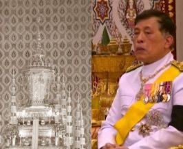 ในหลวง-พระราชินี เสด็จฯ เชิญพระบรมศพสมเด็จพระพันปีหลวง