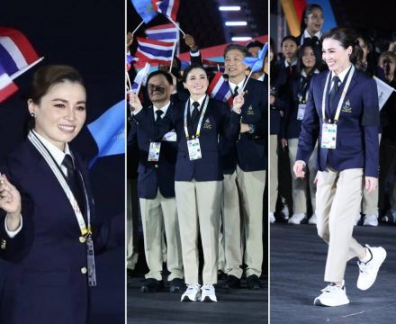    เซอร์ไพรส์ทั้งสนาม พระราชินี นำทัพนักกีฬาไทย ร่วมพิธีเปิดซีเกมส์ 2025