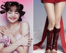 ลิซ่า ลุคคริสต์มาสสดใส บูทเเดงขโมยซีนราคาเเรงเว่อร์!