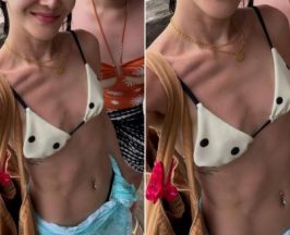 ผอมจนเห็นซี่โครง หุ่นล่าสุด ดาราสาว ทำชาวเน็ตห่วง