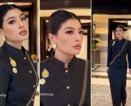 เจ้าฟ้าสิริวัณณวรีฯ ประกาศศักดาชุดไทยพระราชนิยม สู่สายตาโลก!