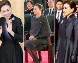 สิริโฉมจับตา! พระราชินีเฉิดฉายแดนมังกร ผสานสองวัฒนธรรมลงตัว