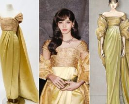 เจาะเเฟชั่นลุคทอง ลิซ่า ลลิษา ไม่ใช่เเค่ที่ไทยเเต่ทั่วโลกก็อวย