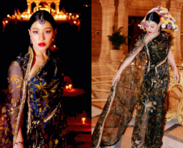 เจ้าฟ้าสิริวัณณวรีฯ ทรงฉลองพระองค์ส่าหรีร่วมสมัย