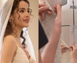 สวยทุกตารางนิ้ว ชุดเจ้าสาว ญาญ่า ใช้เวลาทำกว่า 3,600 ชั่วโมง