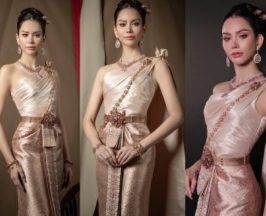 ชมความสวย แอนนาเสือ ลุคชุดไทยจักรีละสายตาไม่ได้เลย
