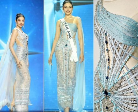 เจาะดีไซน์ชุดราตรี วีณา สืบสานงานศิลปะของพระพันปี