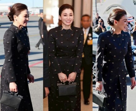 พระราชินีฉลองพระองค์ผ้าไหมลำพูนสง่างาม เสด็จฯ เยือนสวีเดน
