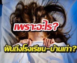 เปิดรหัสลับ ทำไม โรงเรียน-บ้านเก่า ถึงเป็นสถานที่ยอดฮิตในฝัน